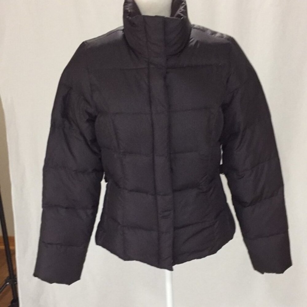 Eddie Bauer Premium Goose Down  Full Zip Puffer Jacket  Coat Medium
